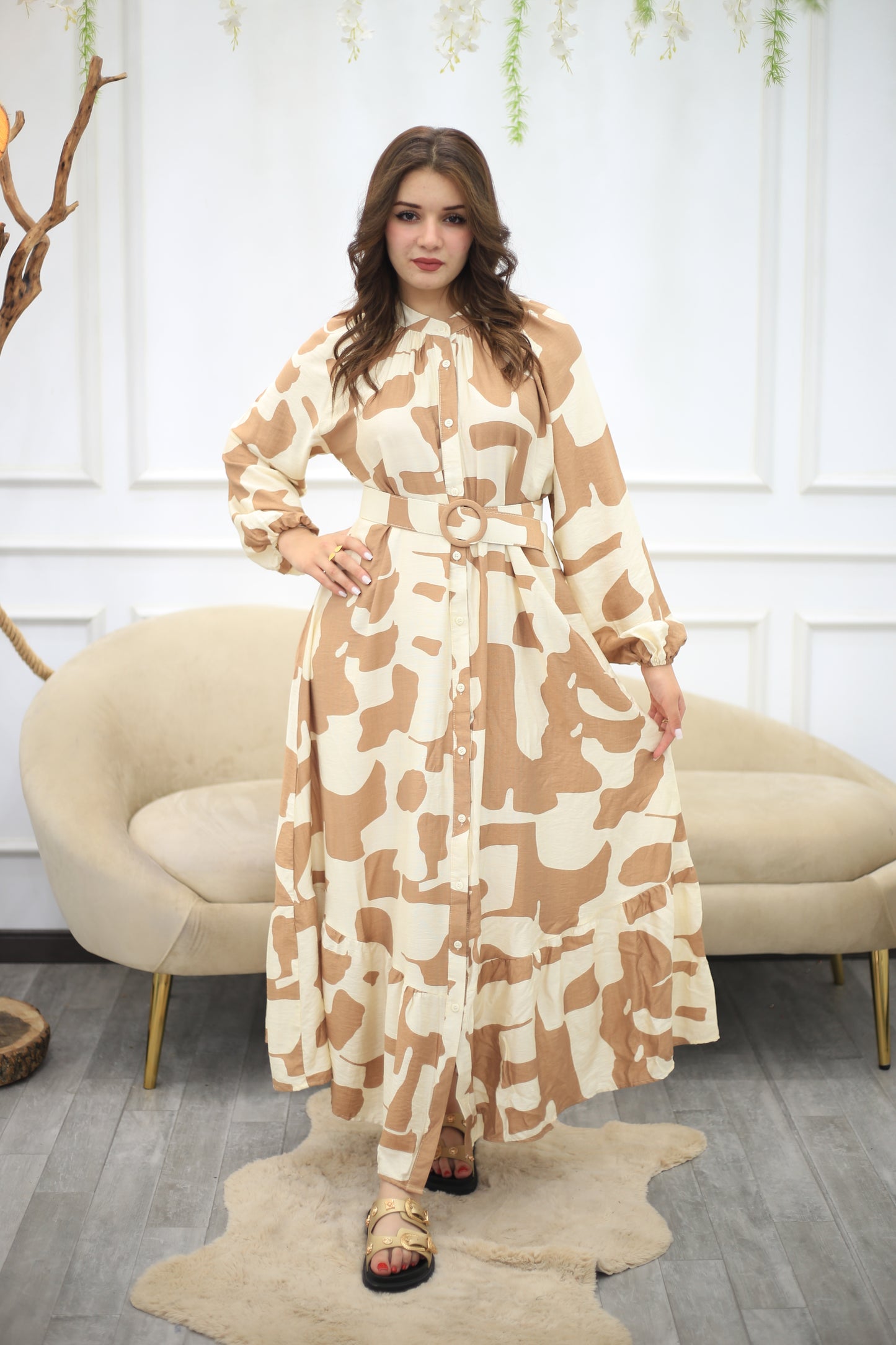 robe en lain d’importation 379