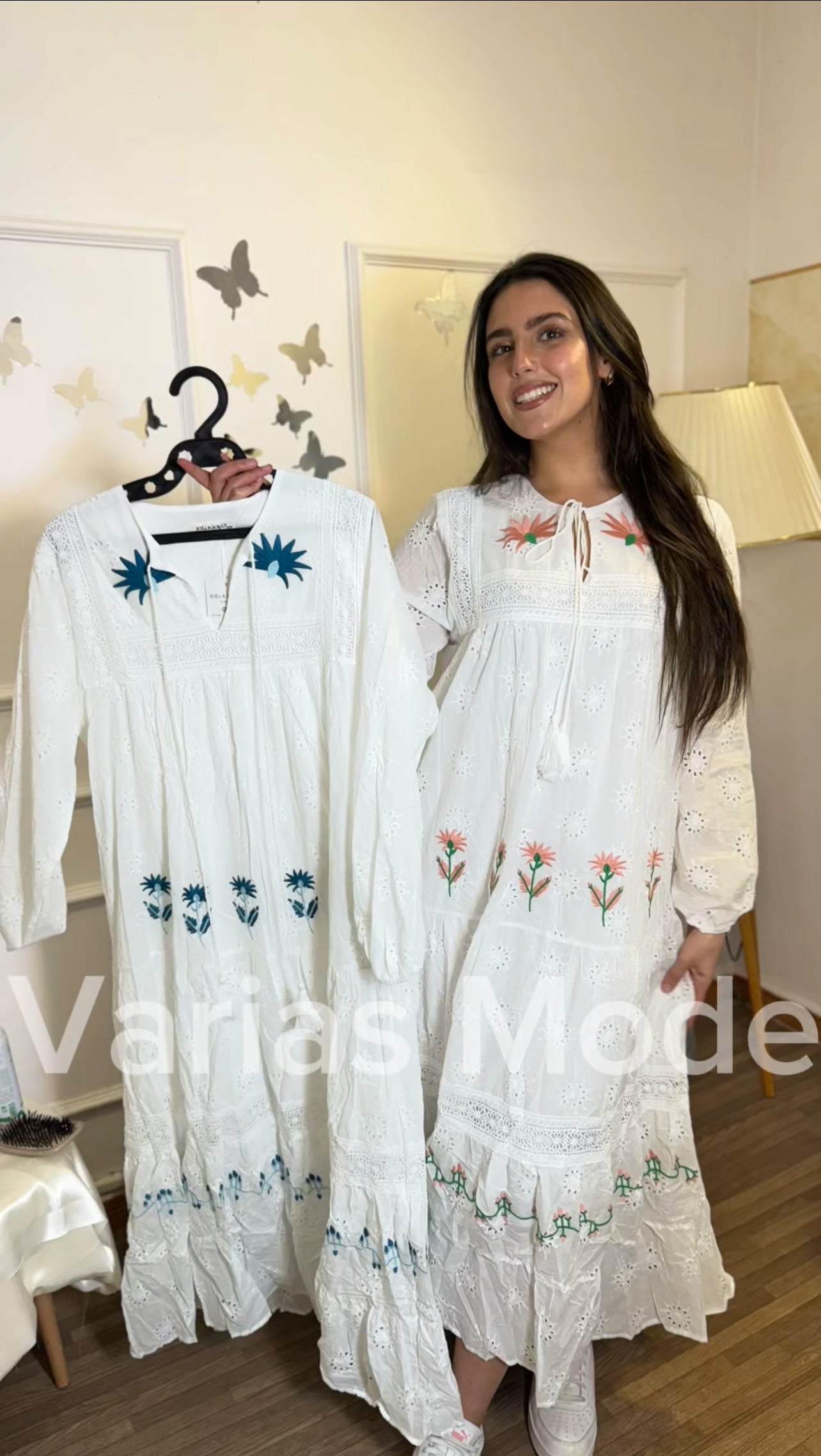 Robe broderie anglaise