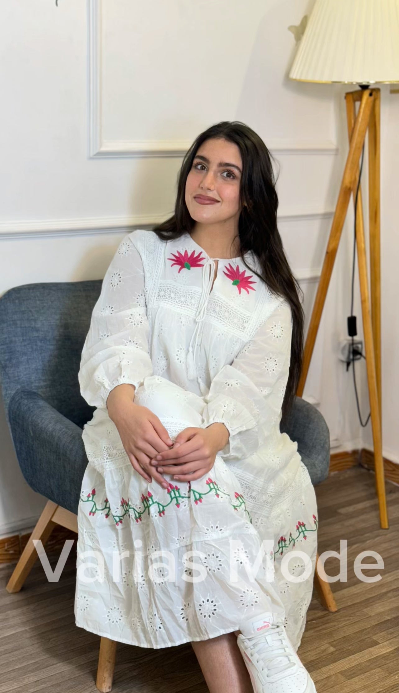 Robe broderie anglaise