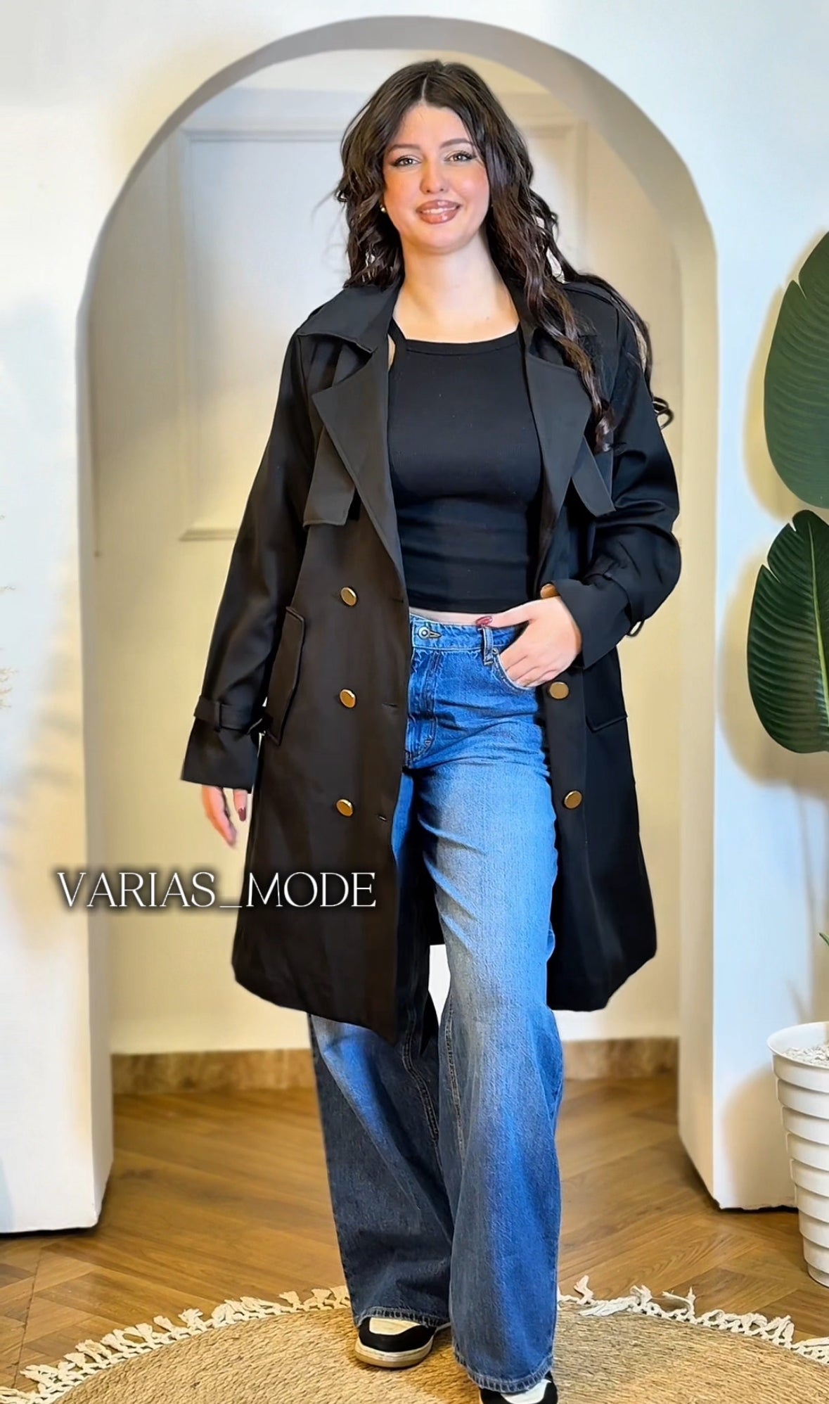 Trench Coat Importé - Qualité Premium