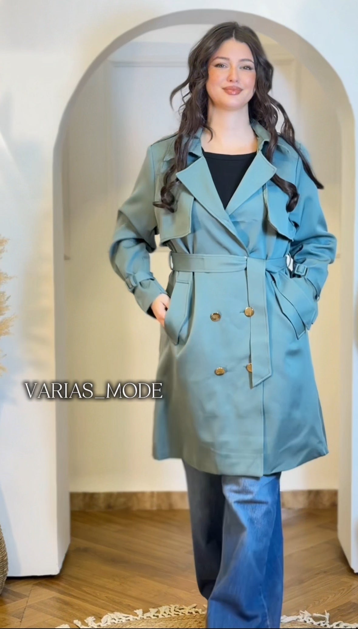 Trench Coat Importé - Qualité Premium