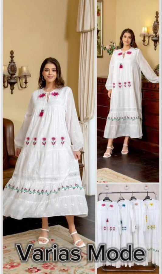 Robe broderie anglaise