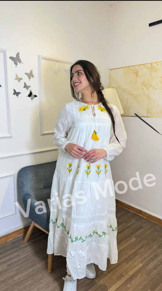 Robe broderie anglaise